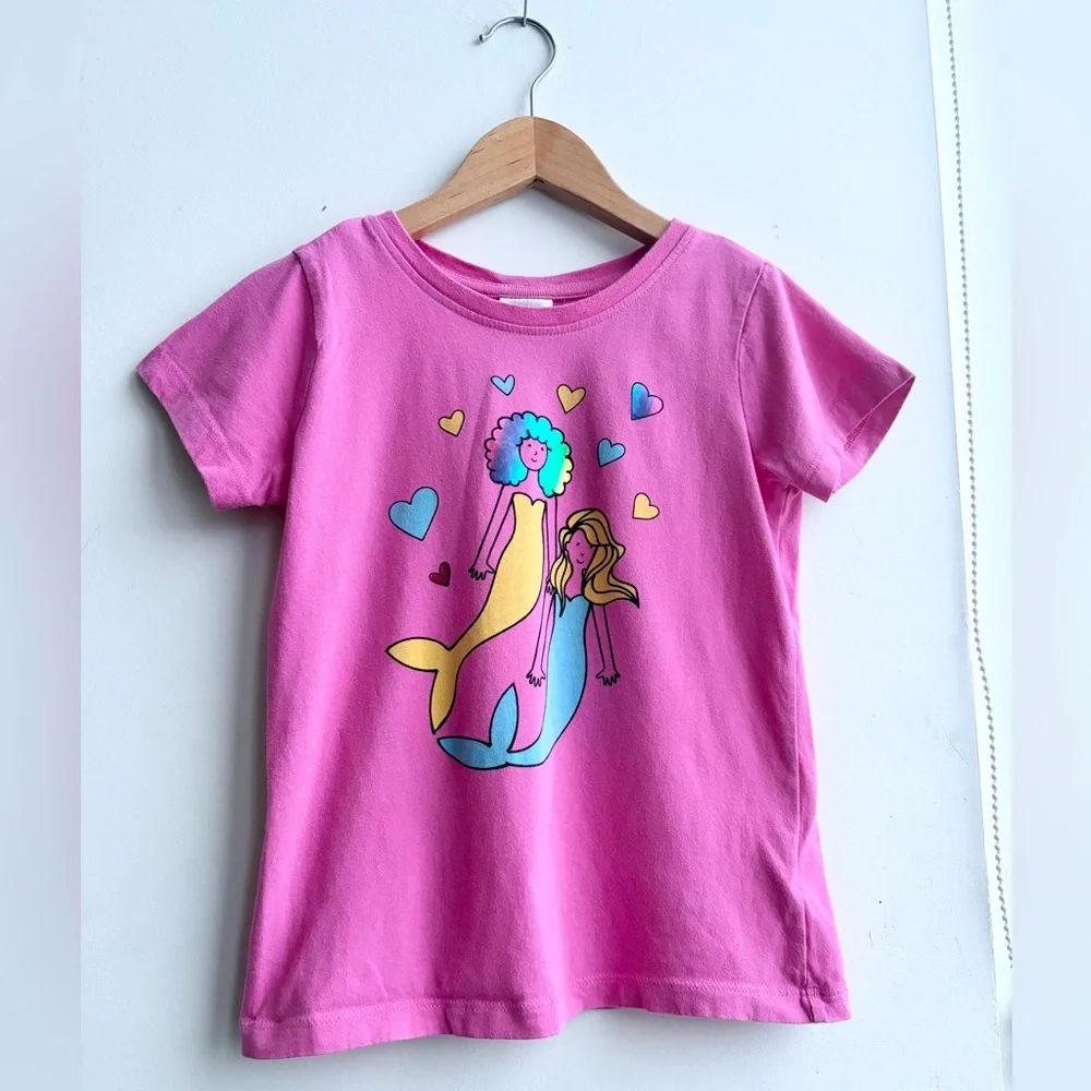 3pc Lot Hanna Andersson + Tea Collection girls bundle dress, t-shirts, leggings